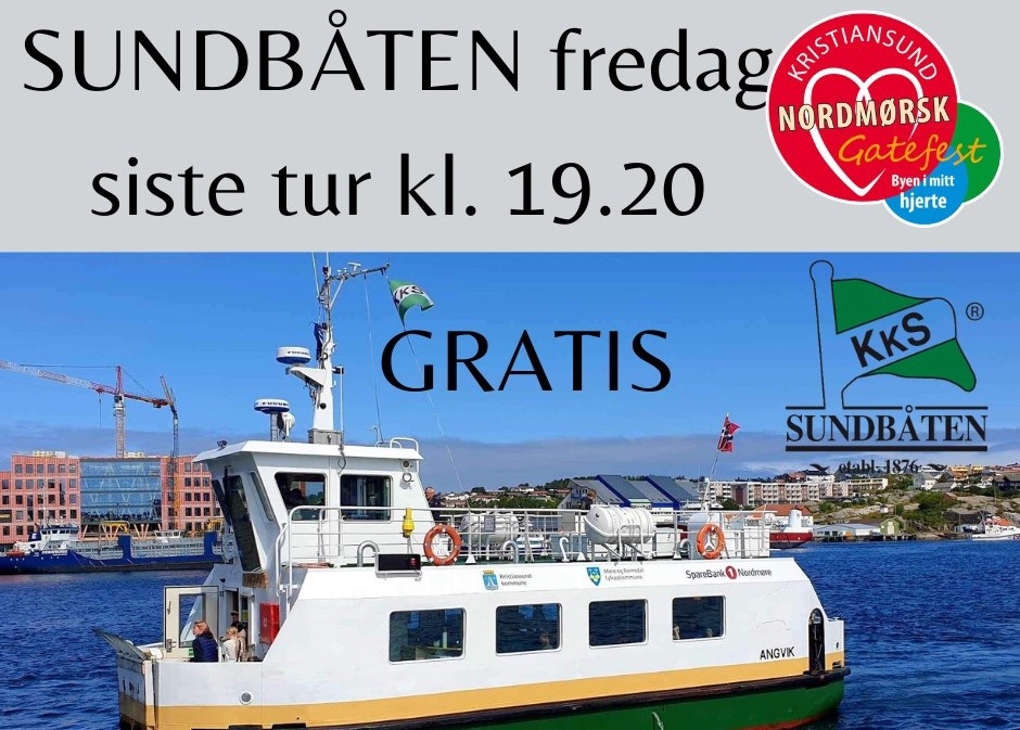 Nordmørsk gatefest - Sundbåten har ekstratute
