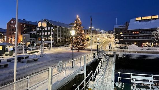 Vinter på kaia