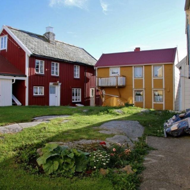 Grønn hage på Grip